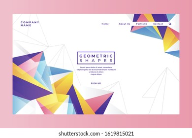 Modern abstract background vector design