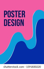 modern abstract background vector illustration in bright colors for covers
