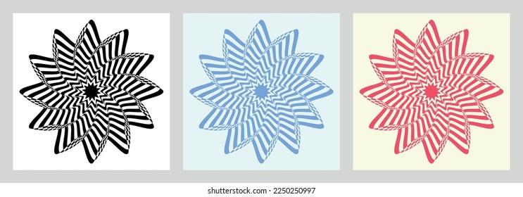 Modern abstract background. Vector illustration