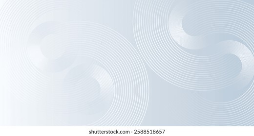 Modern abstract background Vector illustration, circle lines.