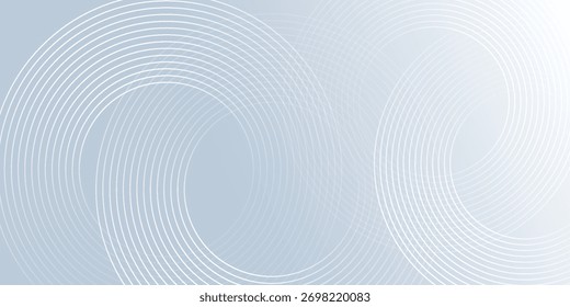 Ilustración vectorial de fondo abstracto moderno, líneas circulares.