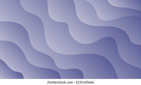 Fondo abstracto moderno con elementos ondulados y color púrpura vibrante