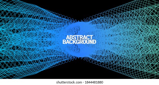 Modern abstract background with wavy lines colorful. Wave line art, curved smooth design. Vector illustration. Suitable for use, book cover, cd cover, flyer, poster, website background or landing page