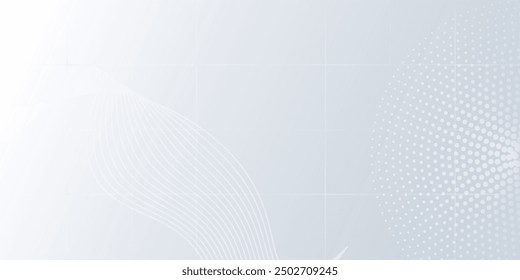Modern abstract background with wavy lines. Digitalfuture technology concept. vector illustration. in EPS 10
