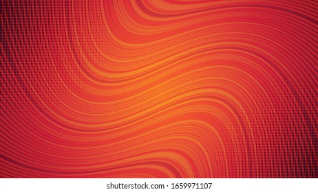 modern abstract background with wavy shapes composition