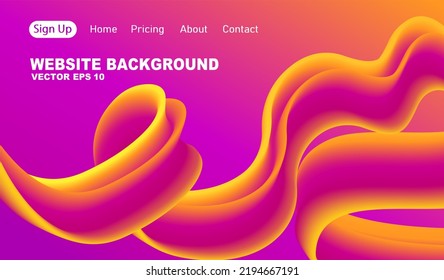Modern abstract background for website template, vector design