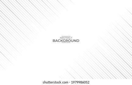 Modern abstract background with white and gray striped pattern. It is suitable for poster, banner, cover, advertising, etc.