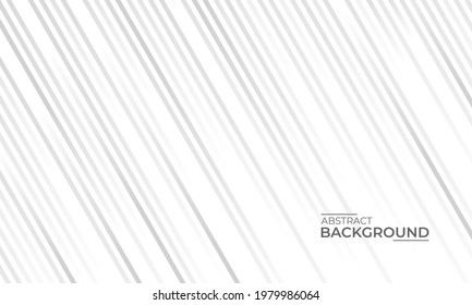 Modern abstract background with white and gray striped pattern. It is suitable for poster, banner, cover, advertising, etc.