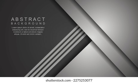 Moderner abstrakter Hintergrund mit weißer Linienzusammensetzung. Vektor eps10