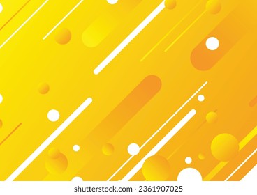 Colores modernos y abstractos de fondo amarillo y blanco. Diseño geométrico moderno de moda.