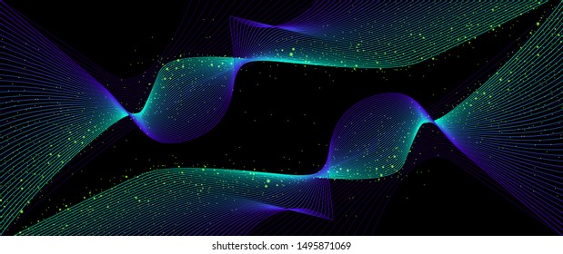 Modern abstract background/landing page Vector