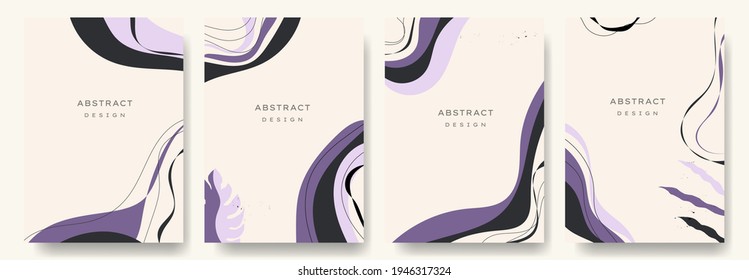 Modern abstract background.minimal trendy style with copy space for text - design templates good for postcards, poster, business card, flyer, brochure, magazine, social media and other. vector eps 10
