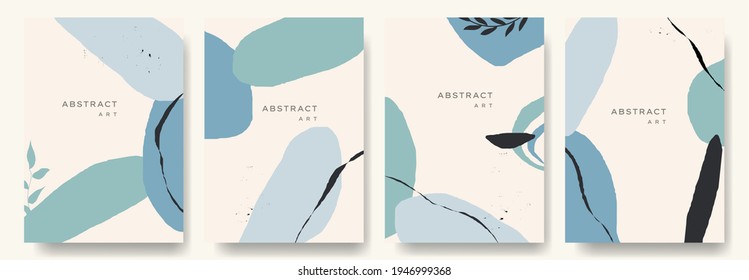Modern abstract background.minimal trendy style with copy space for text - design templates good for postcards, poster, business card, flyer, brochure, magazine, social media and other. vector eps 10
