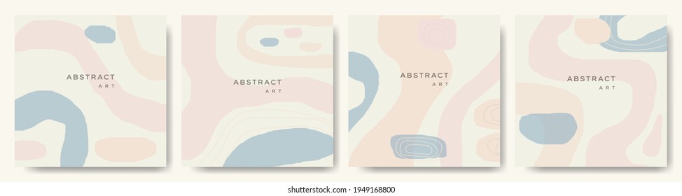 Modern abstract background.minimal trendy style with copy space for text - design templates good for postcards, poster, business card, flyer, brochure, magazine, social media and other. vector eps 10
