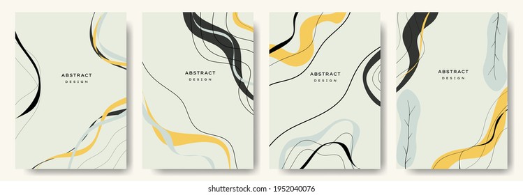 Modern abstract background.minimal trendy style with copy space for text - design templates good for postcards, poster, business card, flyer, brochure, magazine, social media and other. vector eps