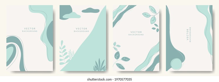 Modern abstract background.minimal trendy style with copy space for text-design templates good for postcards, poster, business card, flyer, brochure,magazine,social media and other.vector illustration