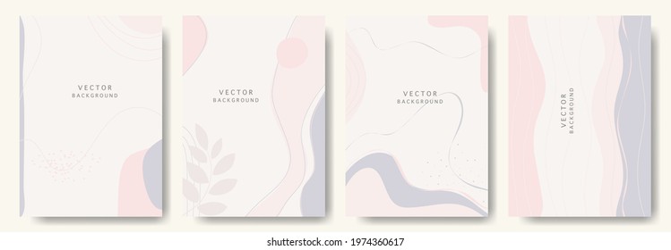Modern abstract background.minimal trendy style with copy space for text-design templates good for postcards, poster, business card, flyer, brochure,magazine,social media and other.vector illustration
