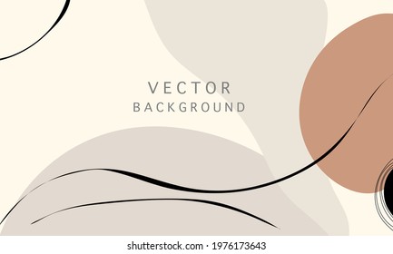 Modern abstract background.minimal trendy style with copy space for text.design templates good for background postcards poster wallpaper brochure invitation social media and other.vector illustration
