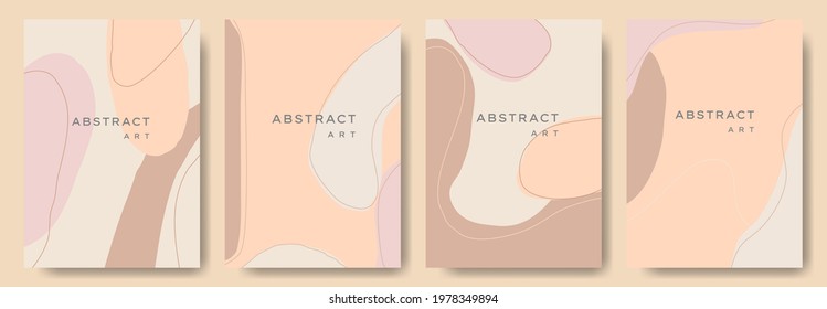 Modern abstract background.minimal trendy style. various shapes set up design templates good for background postcards poster wallpaper brochure invitation social media and other.vector illustration