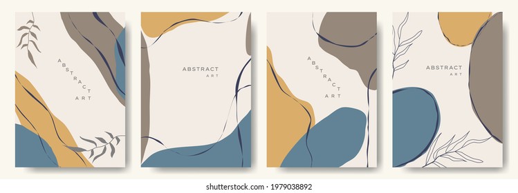 Modern abstract background.minimal trendy style. various shapes set up design templates good for background postcards poster wallpaper brochure invitation social media and other.vector illustration

