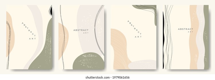 Modern abstract background.minimal trendy style. various shapes set up design templates good for background postcards poster wallpaper brochure invitation social media and other.vector illustration