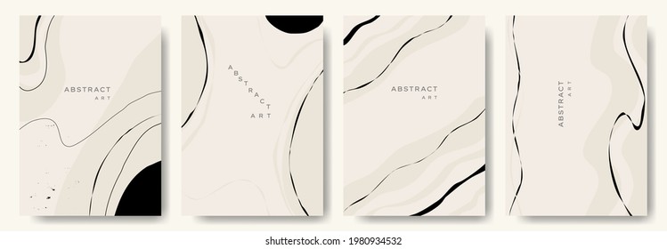 Modern abstract background.minimal trendy style. various shapes set up design templates good for background postcards poster wallpaper brochure invitation social media and other. vector illustration