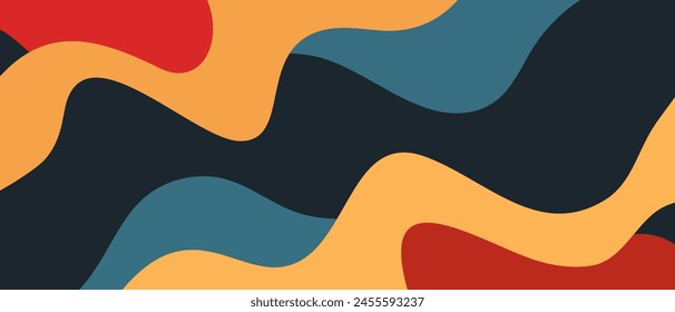 Modern abstract background.minimal trendy style with copy space for text - design templates good for postcards, poster, business card, flyer, brochure, invitation, social media and other. vector