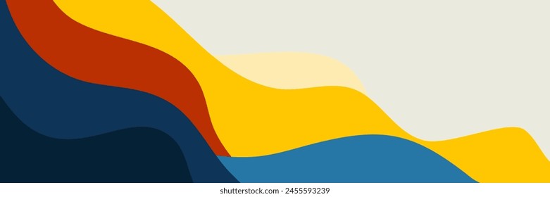 Modern abstract background.minimal trendy style with copy space for text - design templates good for postcards, poster, business card, flyer, brochure, invitation, social media and other. vector