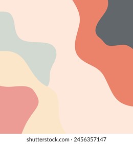 Modern abstract background.minimal trendy style with copy space for text - design templates good for postcards, poster, business card, flyer, brochure, invitation, social media and other. vector