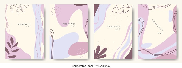 Modern abstract backgrounds.minimal trendy style. various shapes set up design templates good for background  card greeting wallpaper brochure flier invitation and other. vector illustration