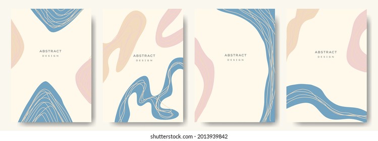 Modern abstract backgrounds.minimal trendy style. various shapes set up design templates good for background  card greeting wallpaper brochure flier invitation and other. vector illustration