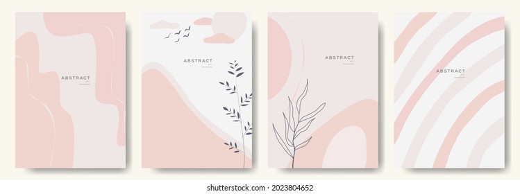 Modern abstract backgrounds.minimal trendy style. various shapes set up design templates good for background  card greeting wallpaper brochure flier invitation and other. vector illustration