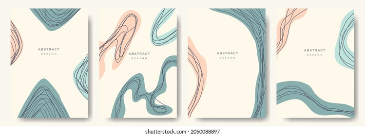 Modern abstract backgrounds.minimal trendy style. various shapes set up design templates good for background  card greeting wallpaper brochure flier invitation and other. vector illustration