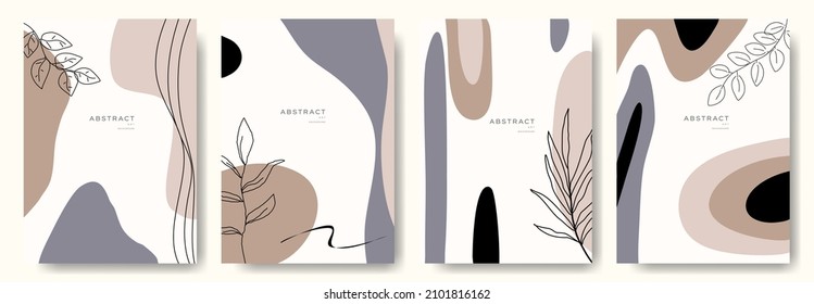Modern abstract backgrounds.minimal trendy style. various shapes set up design templates good for background  card greeting wallpaper brochure flier invitation and other. vector illustration