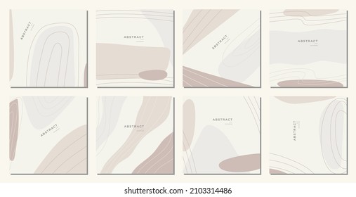 Modern abstract backgrounds.minimal trendy style. various shapes set up design templates good for background  card greeting wallpaper brochure flier invitation and other. vector illustration