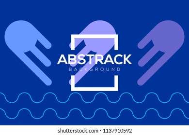 Modern abstract background.vector template