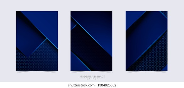
Modern Abstract Banner In 3D Style