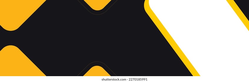 Modern abstract banner background with text space