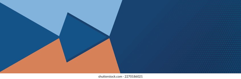 Modern abstract banner background with text space