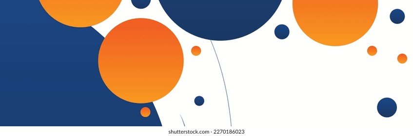 Modern abstract banner background with text space