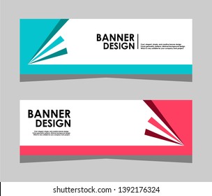 Modern Abstract Banner Design, Abstract Templates Design, Background Banner Design.Minimal banner design. Future geometric patterns. very suitable for your work project. Vector Eps10.