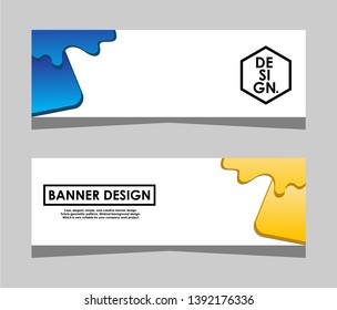 Modern Abstract Banner Design, Abstract Templates Design, Background Banner Design.Minimal banner design. Future geometric patterns. very suitable for your work project. Vector Eps10.