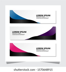Modern abstract Banner set. For art template design, list, front page, mockup brochure theme style, banner, idea, cover, booklet, print, book, blank, card, ad, sign, sheet