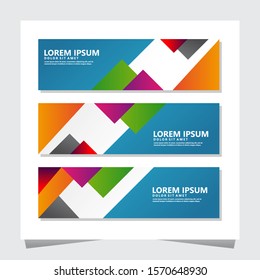 Modern abstract Banner set. For art template design, list, front page, mockup brochure theme style, banner, idea, cover, booklet, print, book, blank, card, ad, sign, sheet