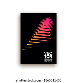 Modern abstract banner set. Flat geometric liquid form with various colors. Modern template, Template for the design of a logo, flyer or presentation