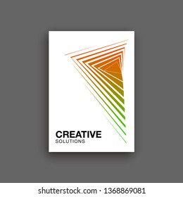 Modern abstract banner set. Flat geometric liquid form with various colors. Modern template, Template for the design of a logo, flyer or presentation