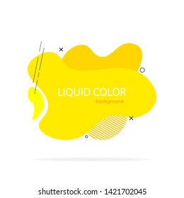 Modern abstract banner set. Flat geometric fluid shape with different colors. Modern banner template.  Ready for online use or print design.