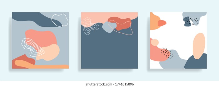 Modern abstract banner template. Great for social media posts, mobile apps, banners design, business cards, invitations, gift cards, flyers and brochures. Simple vector design.