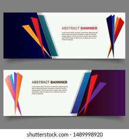 Modern abstract banner. Vector illustration EPS 10