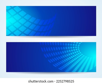 Moderno vector de banner abstracto, simple fondo futurista con espacio vacío